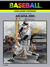 Baseball Arcadia 2001 US box art